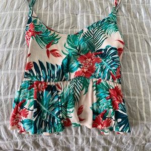 Flowy baby doll top